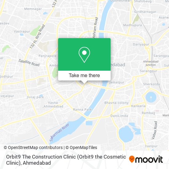 Orbit9 The Construction Clinic (Orbit9 the Cosmetic Clinic) map