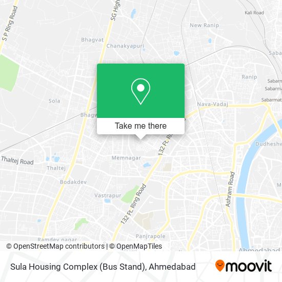 Sula Housing Complex (Bus Stand) map