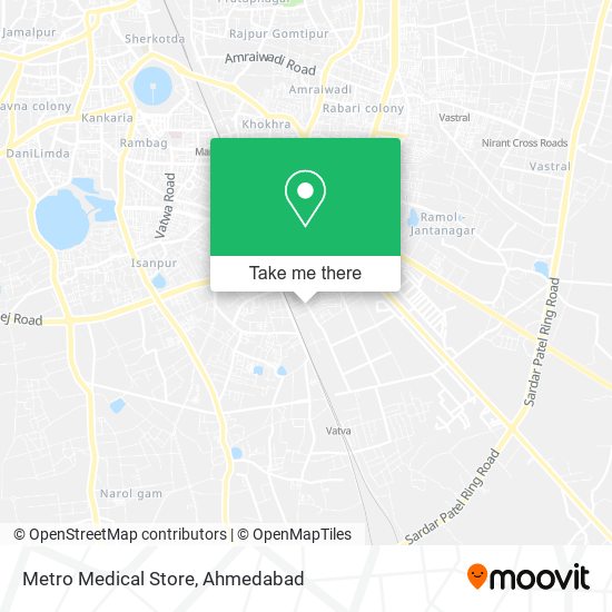 Metro Medical Store map