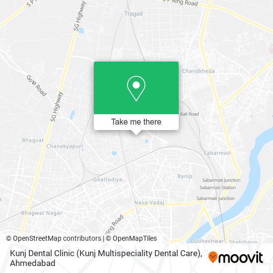 Kunj Dental Clinic (Kunj Multispeciality Dental Care) map