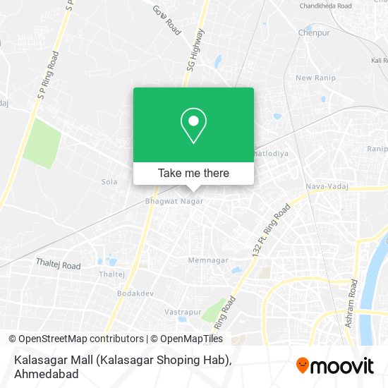 Kalasagar Mall (Kalasagar Shoping Hab) map