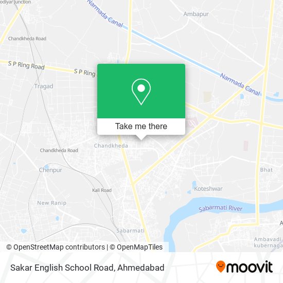 Sakar English School Road map