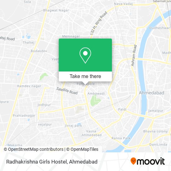 Radhakrishna Girls Hostel map