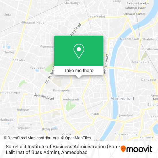 Som-Lalit Institute of Business Administration (Som-Lalit Inst of Buss Admin) map