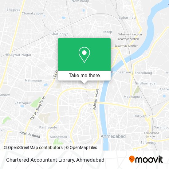 Chartered Accountant Library map