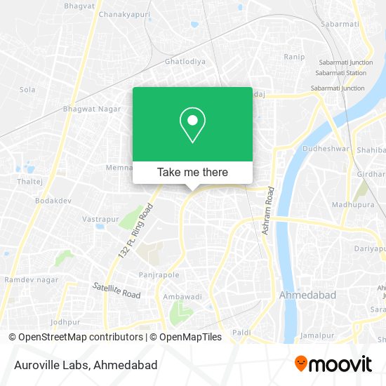 Auroville Labs map