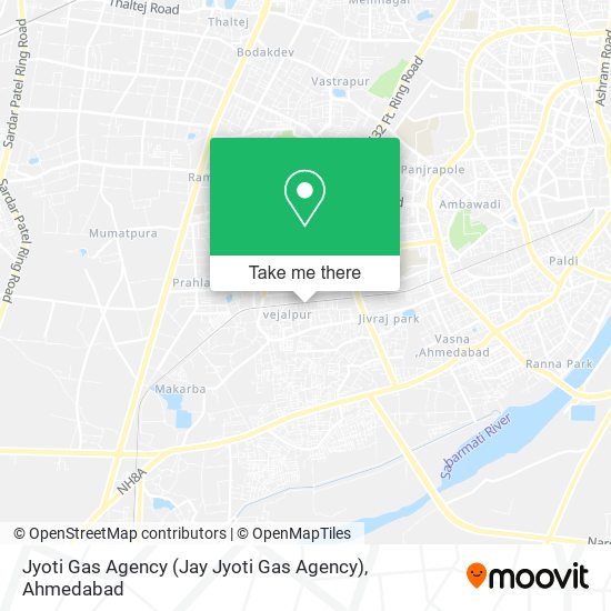 Jyoti Gas Agency map