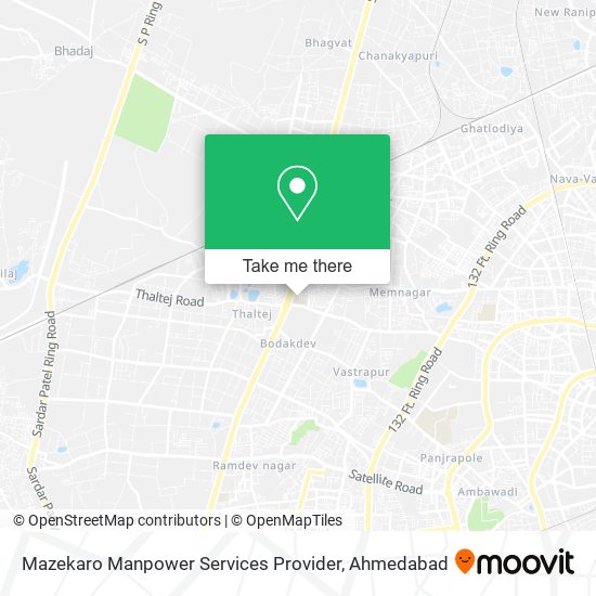 Mazekaro Manpower Services Provider map