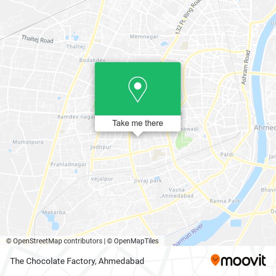 The Chocolate Factory map