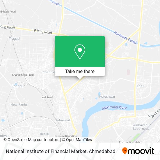 National Institute of Financial Market map