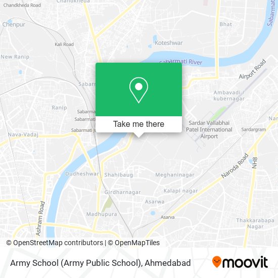 Army School (Army Public School) map