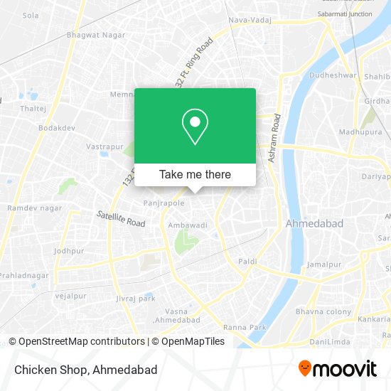 Chicken Shop map