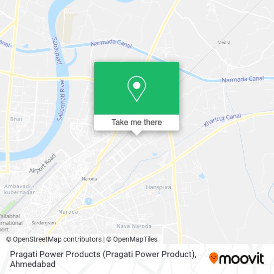 Pragati Power Products map