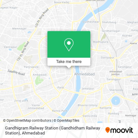 Gandhigram Railway Station (Gandhidham Railway Station) map