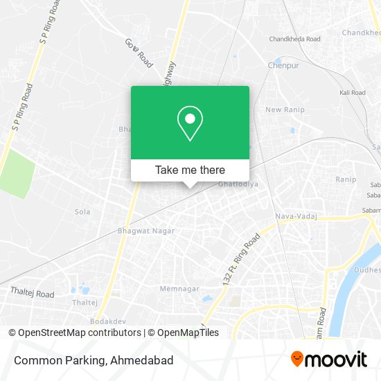 Common Parking map