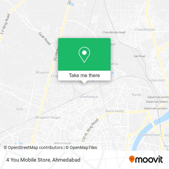 4 You Mobile Store map