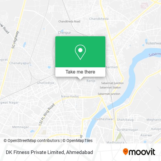 DK Fitness Private Limited map