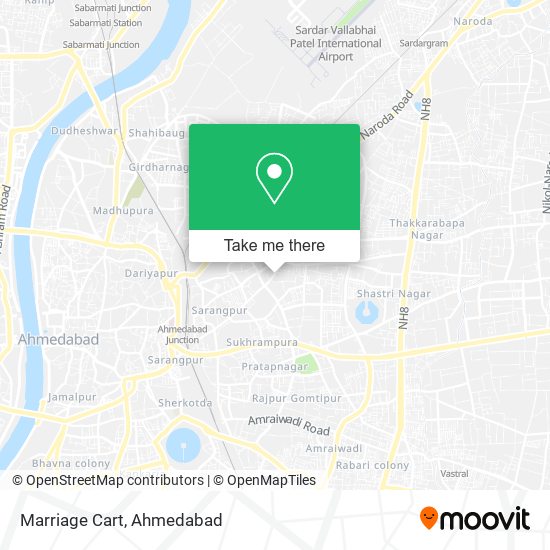 Marriage Cart map