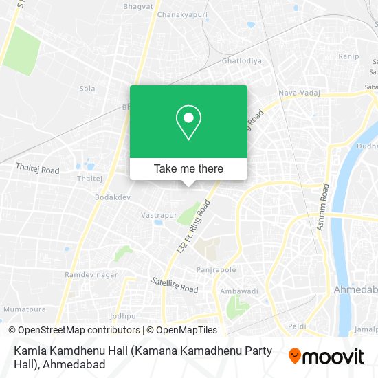 Kamla Kamdhenu Hall (Kamana Kamadhenu Party Hall) map