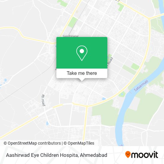 Aashirwad Eye Children Hospita map
