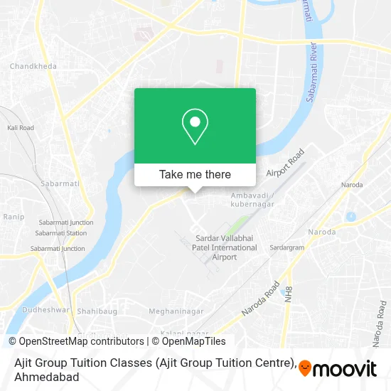 Ajit Group Tuition Classes map