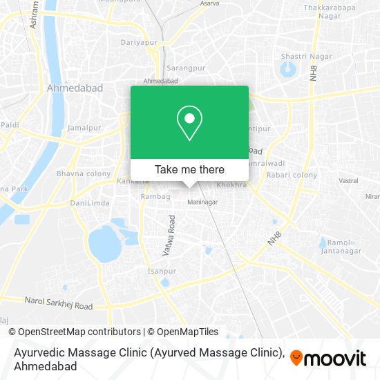 Ayurvedic Massage Clinic (Ayurved Massage Clinic) map
