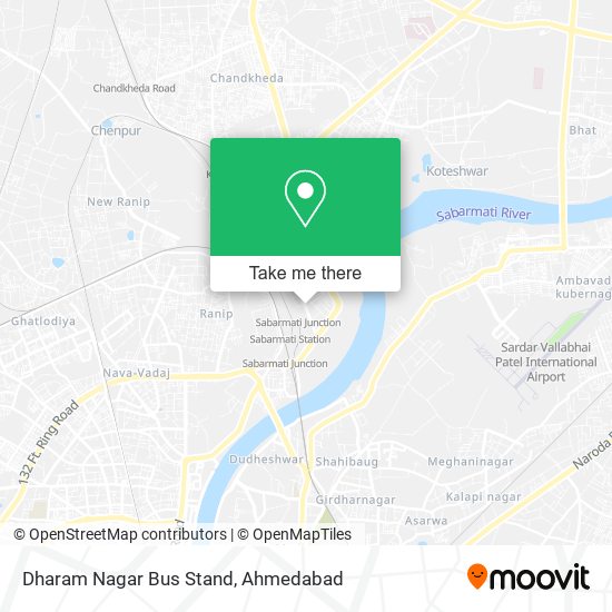 Dharam Nagar Bus Stand map