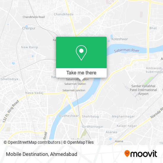 Mobile Destination map