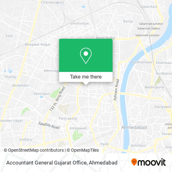 Accountant General Gujarat Office map