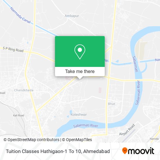 Tuition Classes Hathigaon-1 To 10 map