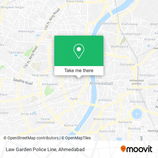 Law Garden Police Line map