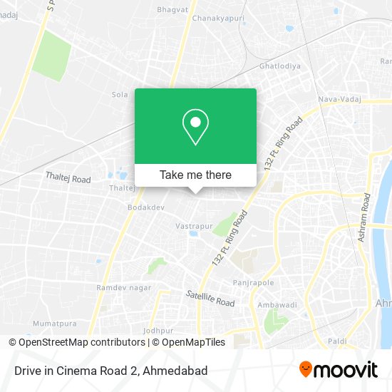 Drive in Cinema Road 2 map