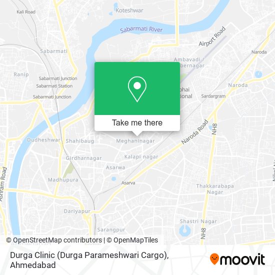 Durga Clinic (Durga Parameshwari Cargo) map