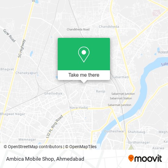 Ambica Mobile Shop map