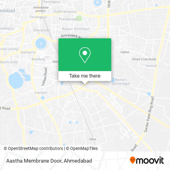 Aastha Membrane Door map