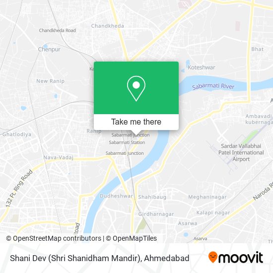 Shani Dev (Shri Shanidham Mandir) map