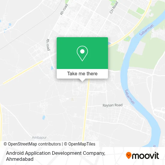 Android Application Development Company map