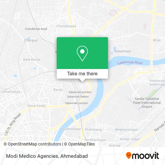 Modi Medico Agencies map