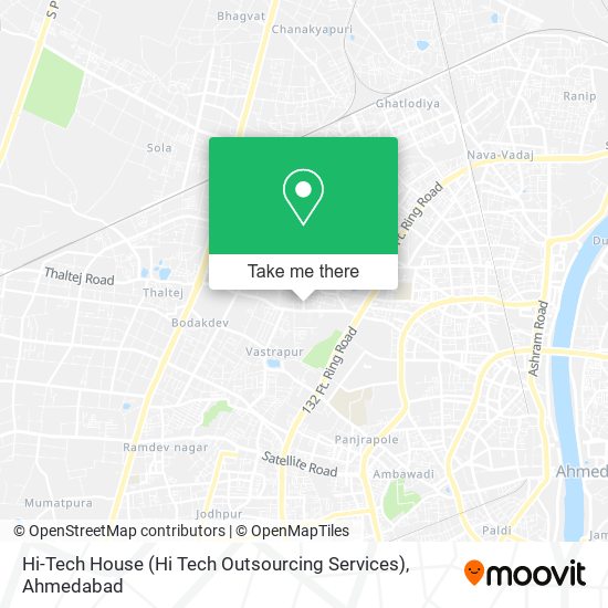 Hi-Tech House (Hi Tech Outsourcing Services) map