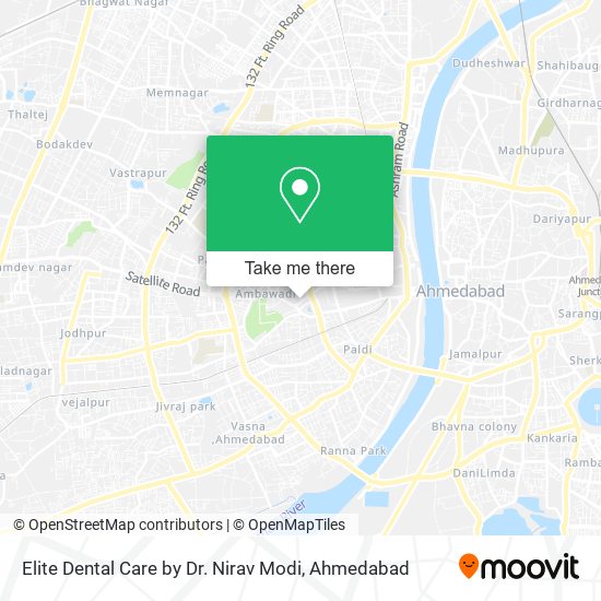 Elite Dental Care by Dr. Nirav Modi map