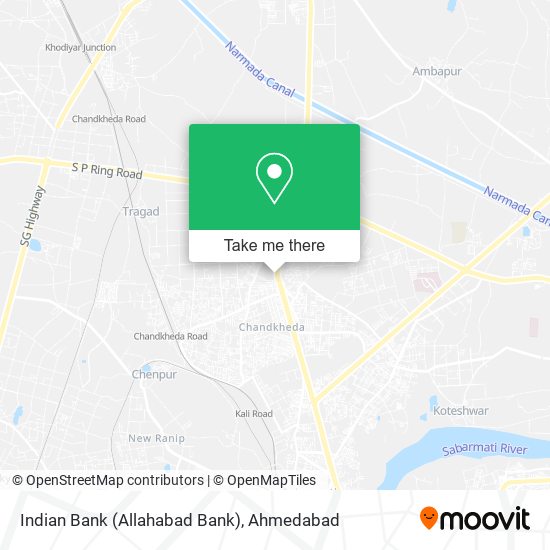 Indian Bank (Allahabad Bank) map