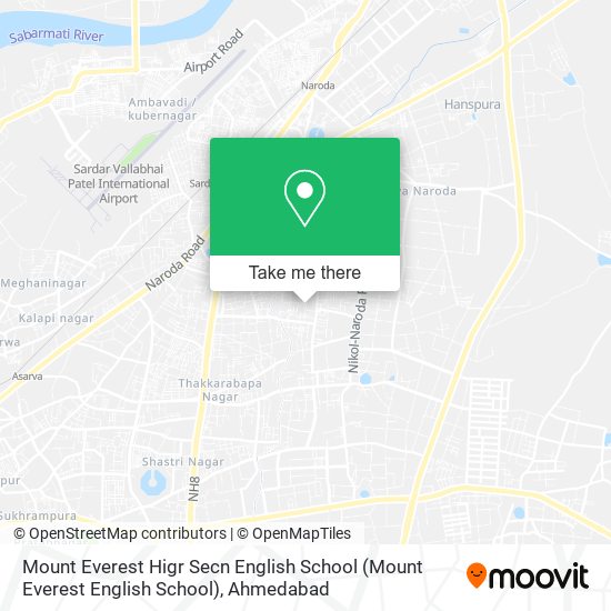 Mount Everest Higr Secn English School (Mount Everest English School) map