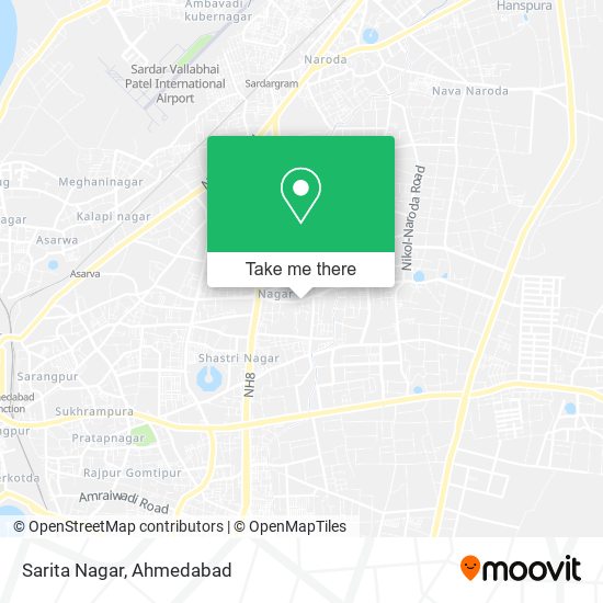 Sarita Nagar map