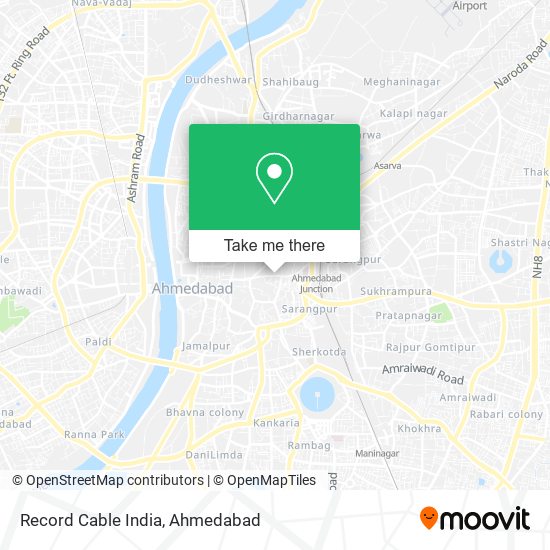 Record Cable India map