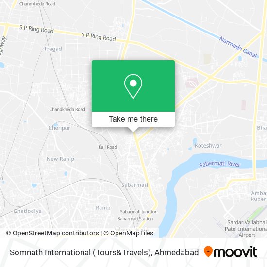 Somnath International (Tours&Travels) map