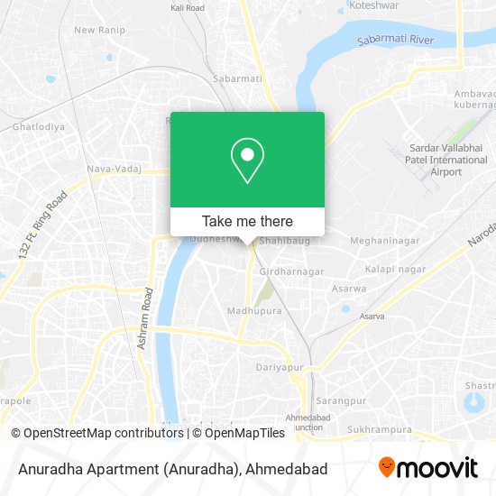 Anuradha Apartment map