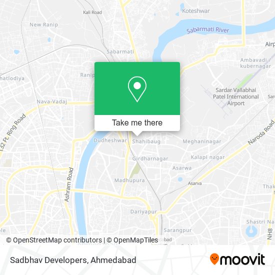 Sadbhav Developers map