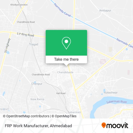 FRP Work Manufacturer map