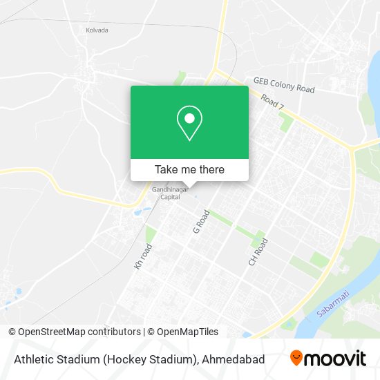 Athletic Stadium (Hockey Stadium) map