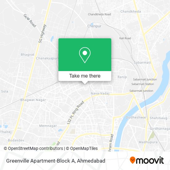 Greenville Apartment-Block A map